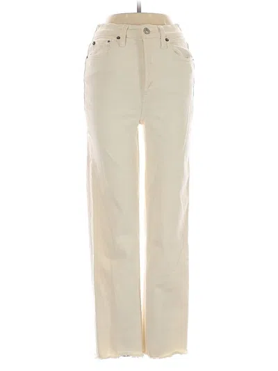 Pre-owned Re/done Jeans In White