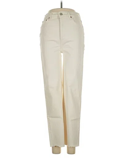 Pre-owned Re/done Jeans In White