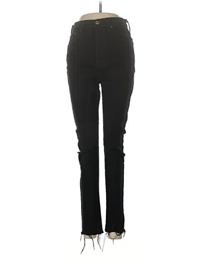 Pre-owned Re/done Jeggings In Black
