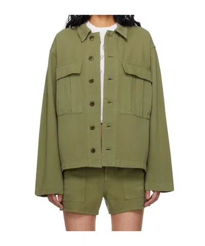 Re/done Khaki Field Jacket