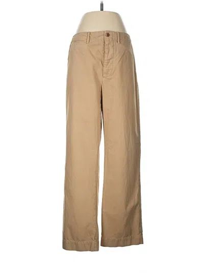Pre-owned Re/done Khaki Pant In Tan