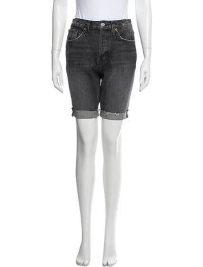 Pre-owned Re/done Knee-length Shorts In Black