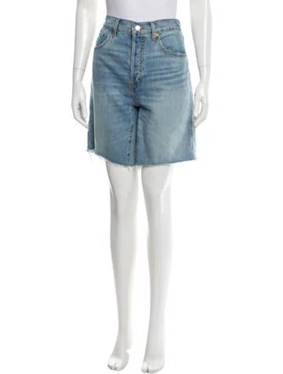 Pre-owned Re/done Knee-length Shorts In Blue