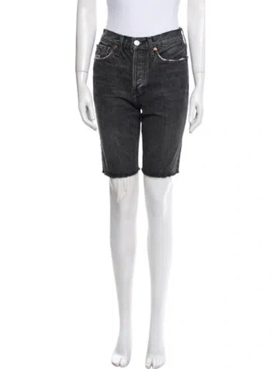Pre-owned Re/done Knee-length Shorts In Gray