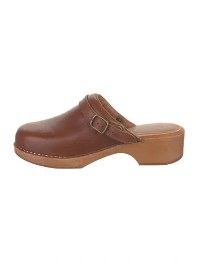 Pre-owned Re/done Leather In Brown