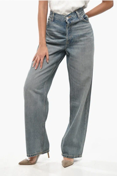 Re/done Loose Fit Bruna Jeans 22cm In Multi