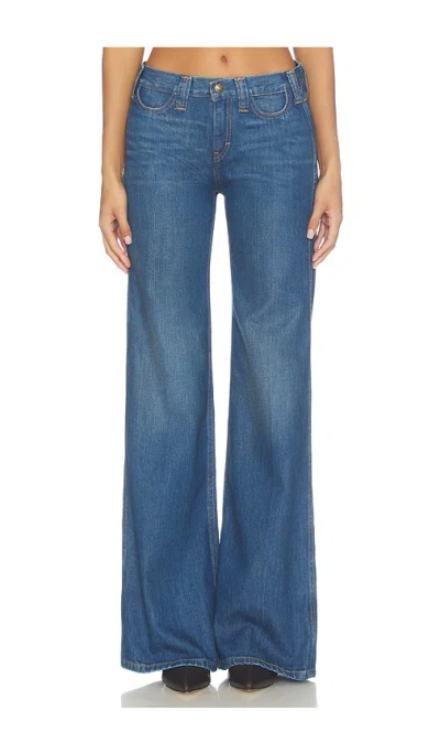 Re/done Lou Wide Leg Jeans In Reverb