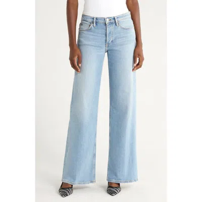 Re/done Mid Rise Wide Leg Jeans