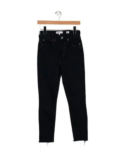 Pre-owned Re/done Mid-rise Skinny Leg Jeans In Blue
