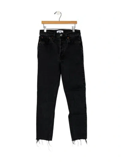 Pre-owned Re/done Mid-rise Skinny Leg Jeans In Multi