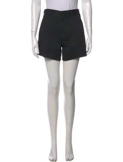 Pre-owned Re/done Mini Shorts In Black
