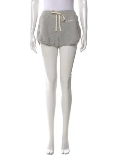 Pre-owned Re/done Mini Shorts In Gray