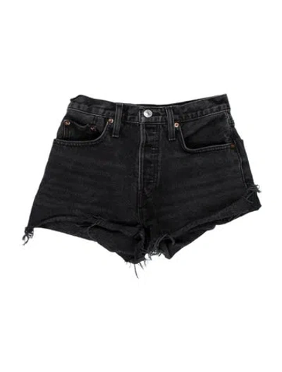 Pre-owned Re/done Mini Shorts In Multicolor