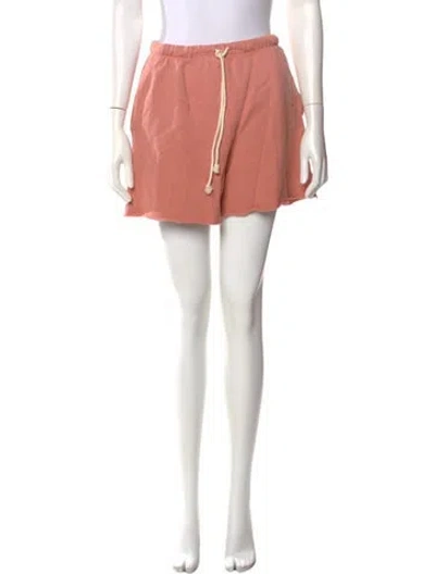 Pre-owned Re/done Mini Shorts In Pink