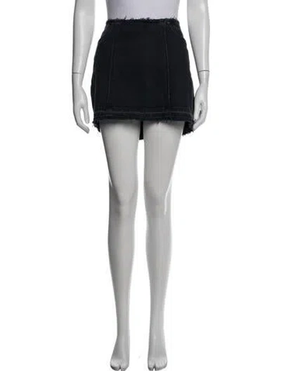 Pre-owned Re/done Mini Skirt W/ Tags In White