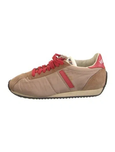 Pre-owned Re/done Nylon Printed Chunky Sneakers