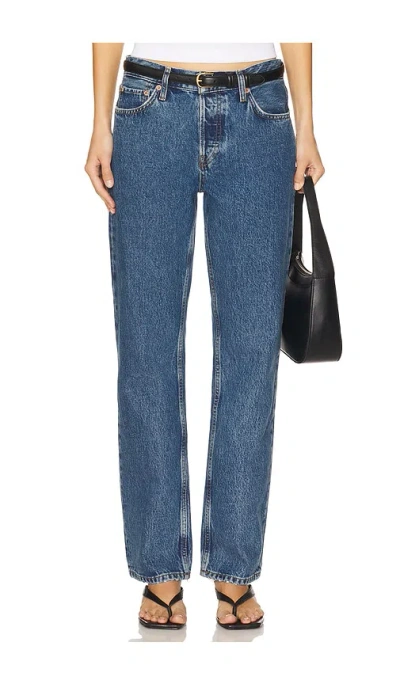 Re/done Originals The Standard Jeans In Blue Mere