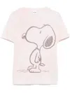 Re/done Classic Snoopy Printed Jersey T-shirt