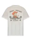 Re/done Printed T-shirt In White