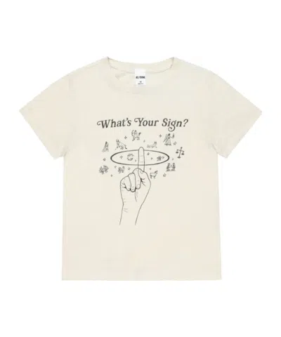 Re/done Printed T-shirt In Neutral