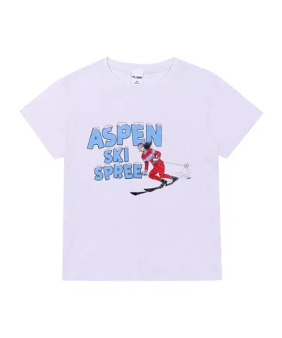 Re/done Printed T-shirt In Pink
