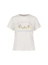 Re/done Printed T-shirt In White
