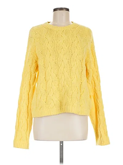 Pre-owned Re/done Pullover Sweater In Yellow