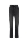 Re/done Re Done Black Denim Jeans In Black