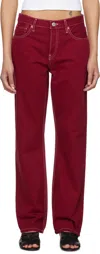 Re/done The Standard Jeans Currant