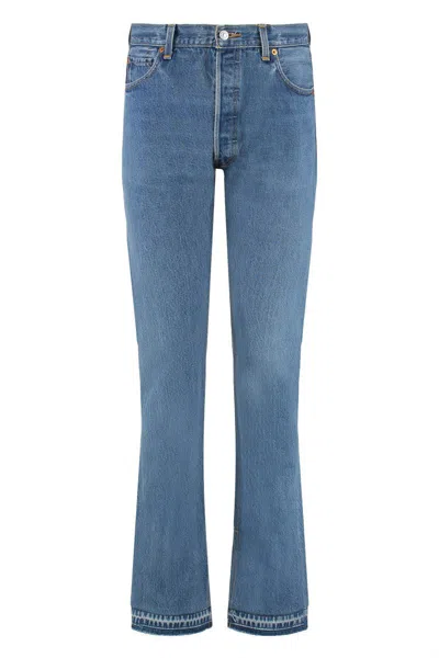 Re/done X Levis - High-rise Skinny-fit Jeans