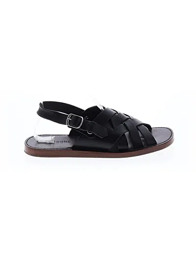 Pre-owned Re/done Sandals In Black