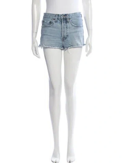Pre-owned Re/done Shorts In Neutral