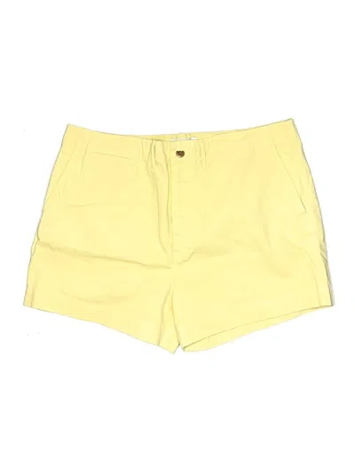 Pre-owned Re/done Shorts In Yellow