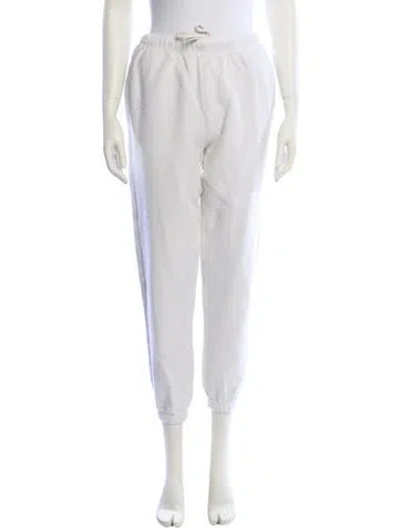 Pre-owned Re/done Skinny Leg Pants In White