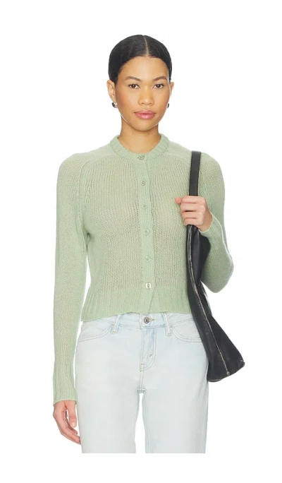 Re/done Slim Cashmere Cardigan In Multi