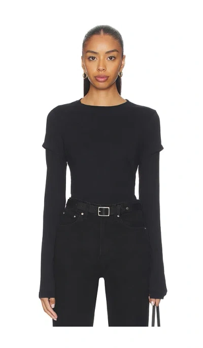 Re/done Slim Layer Long Sleeve In Multi