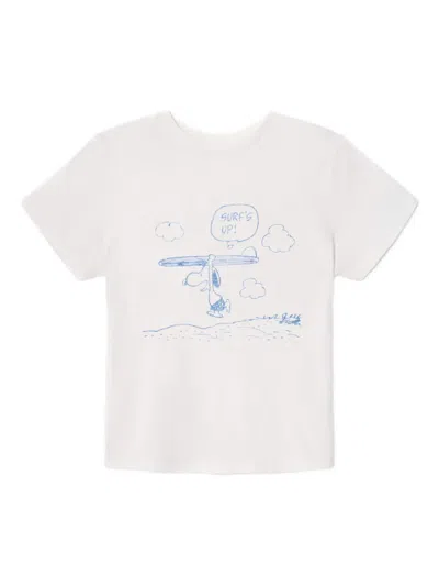 RE/DONE SNOOPY SURFS UP T-SHIRT