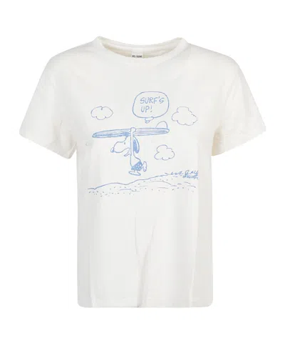 RE/DONE SNOOPY SURFS UP T-SHIRT