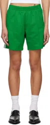 Re/done Sunland Track Shorts Verde In Green