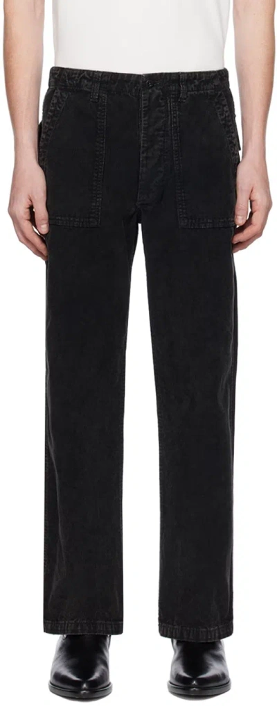 Re/done Straight-leg Cotton Corduroy Trousers.