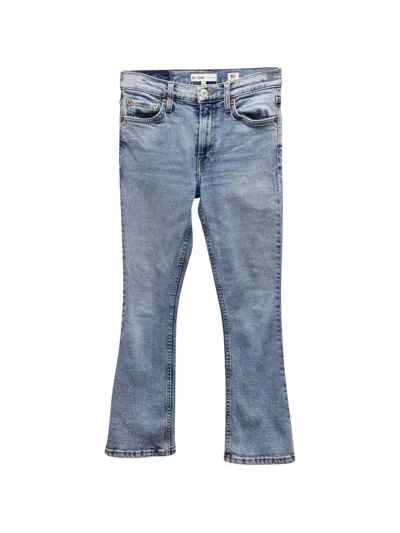 Pre-owned Re/done Straight-leg Jeans In Blue