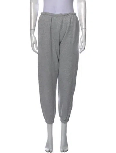 Pre-owned Re/done Straight Leg Pants In Gray