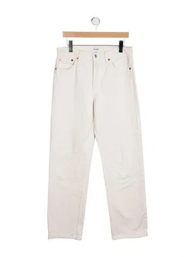 Pre-owned Re/done Straight Leg Pants In Multi