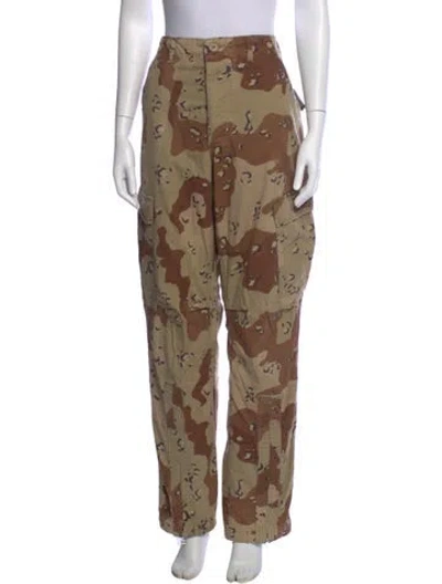 Pre-owned Re/done Straight Leg Pants In Multi