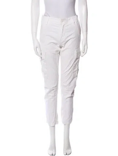 Pre-owned Re/done Straight Leg Pants In Neutral