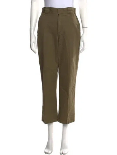 Pre-owned Re/done Straight Leg Pants W/ Tags In Green