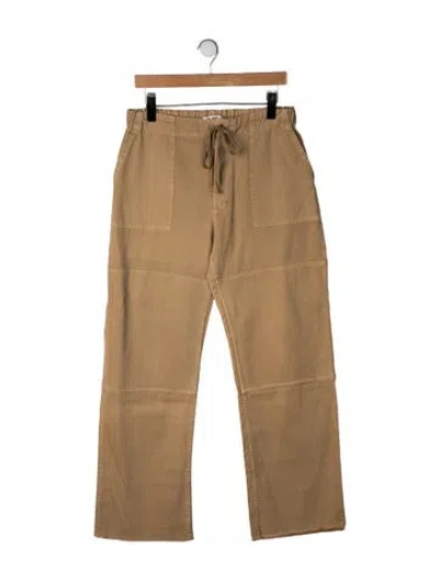 Pre-owned Re/done Straight Leg Pants W/ Tags In Neutrals