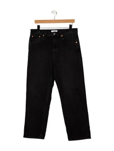 Pre-owned Re/done Straight-leg Jeans In Blue