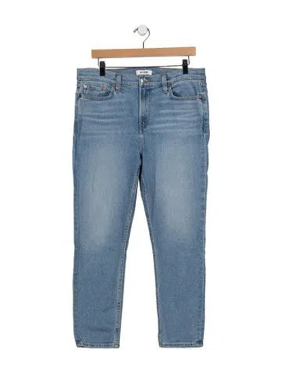Pre-owned Re/done Straight-leg Jeans In Blue