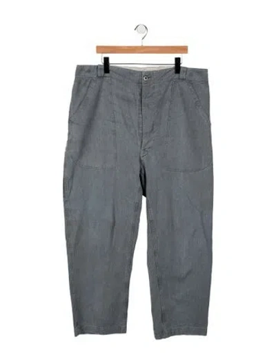 Pre-owned Re/done Straight-leg Jeans In Blue